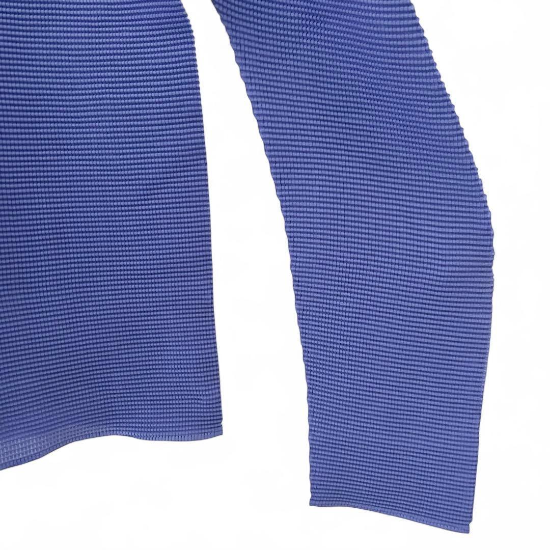 【美品】me ISSEY MIYAKE イッセイミヤケ ハイネック長袖 パープル