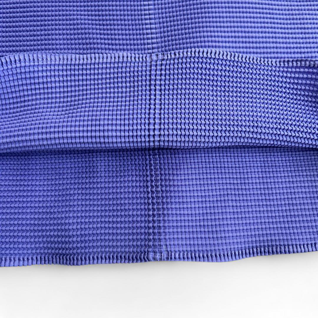 【美品】me ISSEY MIYAKE イッセイミヤケ ハイネック長袖 パープル