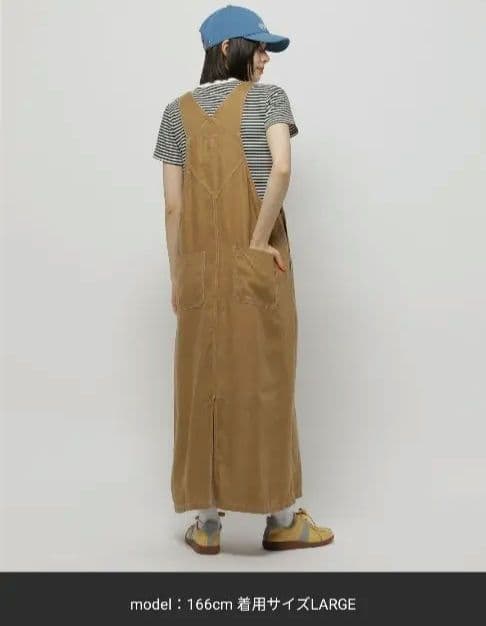 niko and… ニコアンド　FINEリネンステッチジャンパースカート新品完売