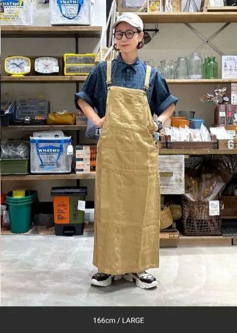 niko and… ニコアンド　FINEリネンステッチジャンパースカート新品完売