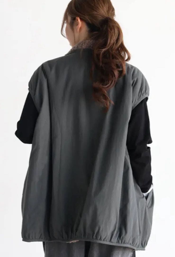 ♡*♡様 【新品】CLOVEリバーシブルボアベスト