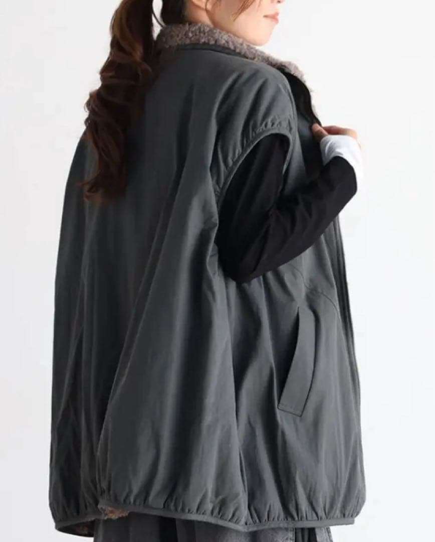 ♡*♡様 【新品】CLOVEリバーシブルボアベスト