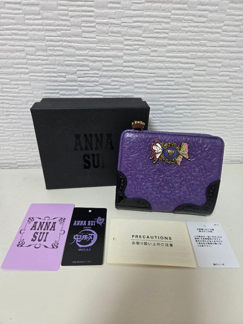 ANNA SUI 鬼滅の刃コラボ 二つ折り財布