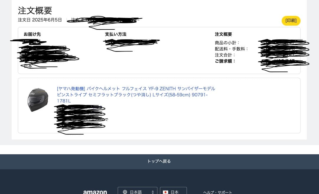 【10時間程度使用】ヤマハ　フルフェイス YF-9 　マットブラック　L