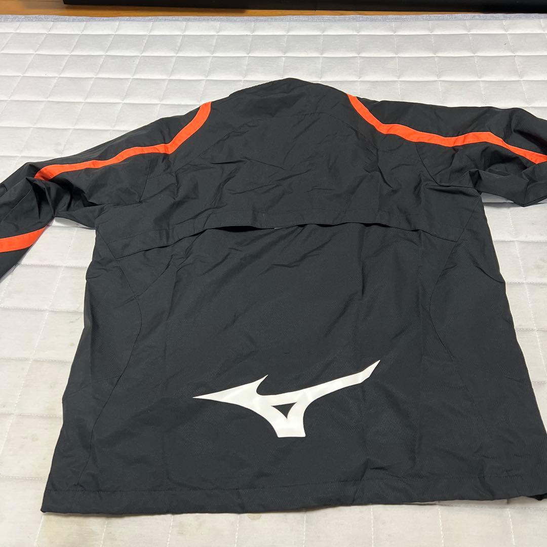 Mizuno ピステ・ウィンドブレーカー 黒/オレンジ　愛媛FC