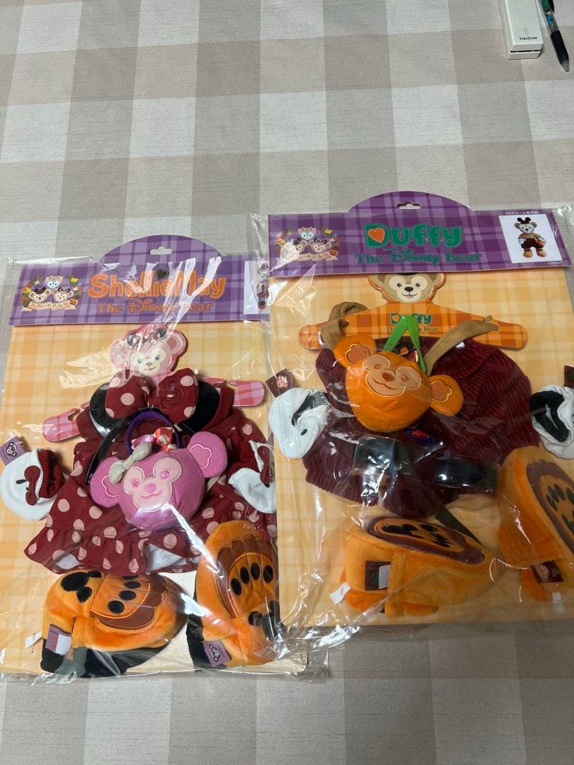 ハロウィン着せ替えダッフィー&シェリーメイ