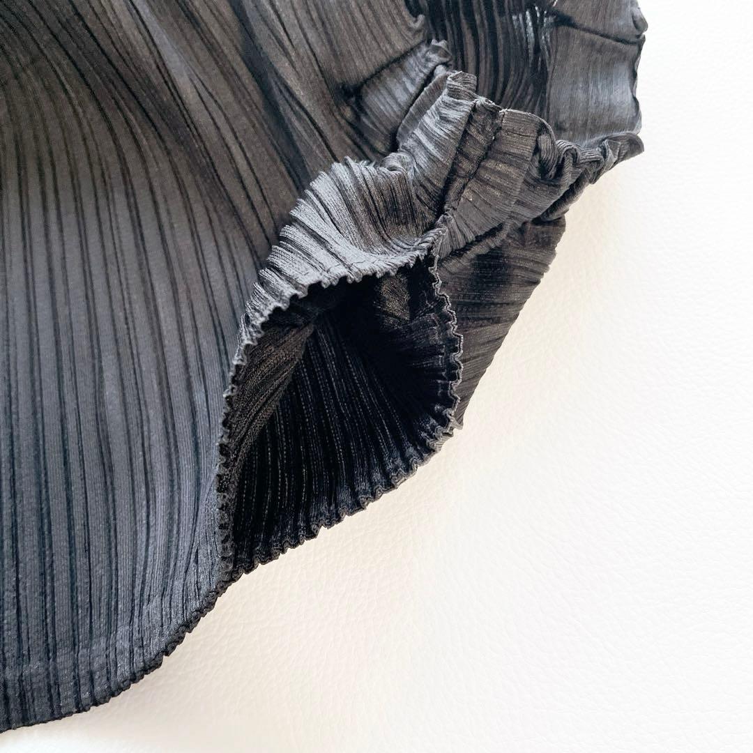 美品✨PLEATS PLEASEプリーツプリーズ　サルエルパンツ　変形　黒　L