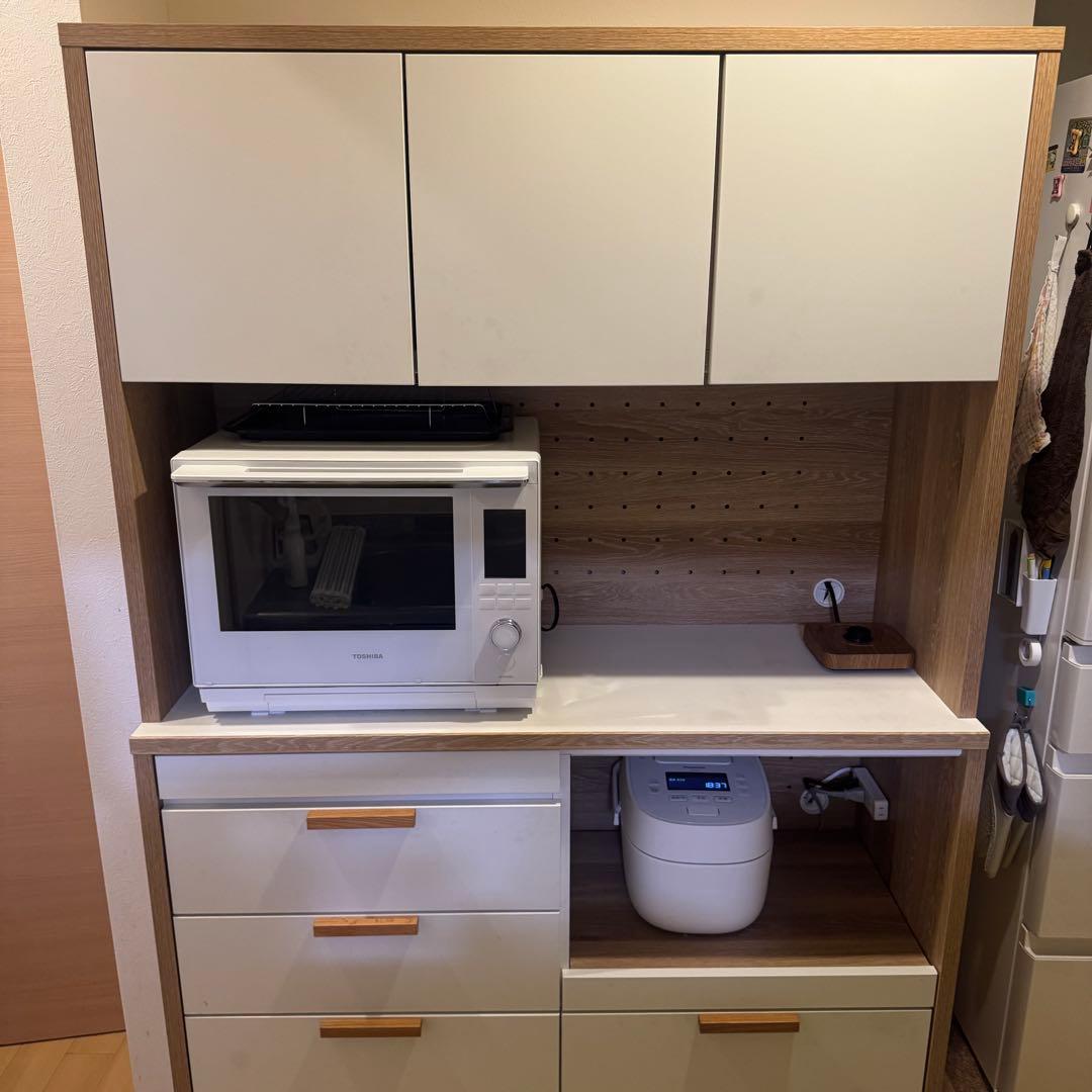 【8月下旬処分】B-COMPANY ビーカンパニー メルク キッチンボード