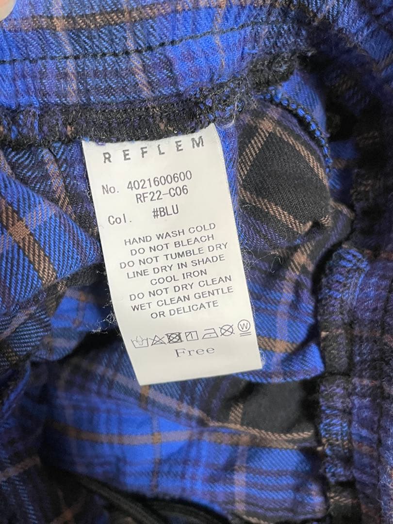 『REFLEM/レフレム』ハーネスロゴベルトカーゴパンツ