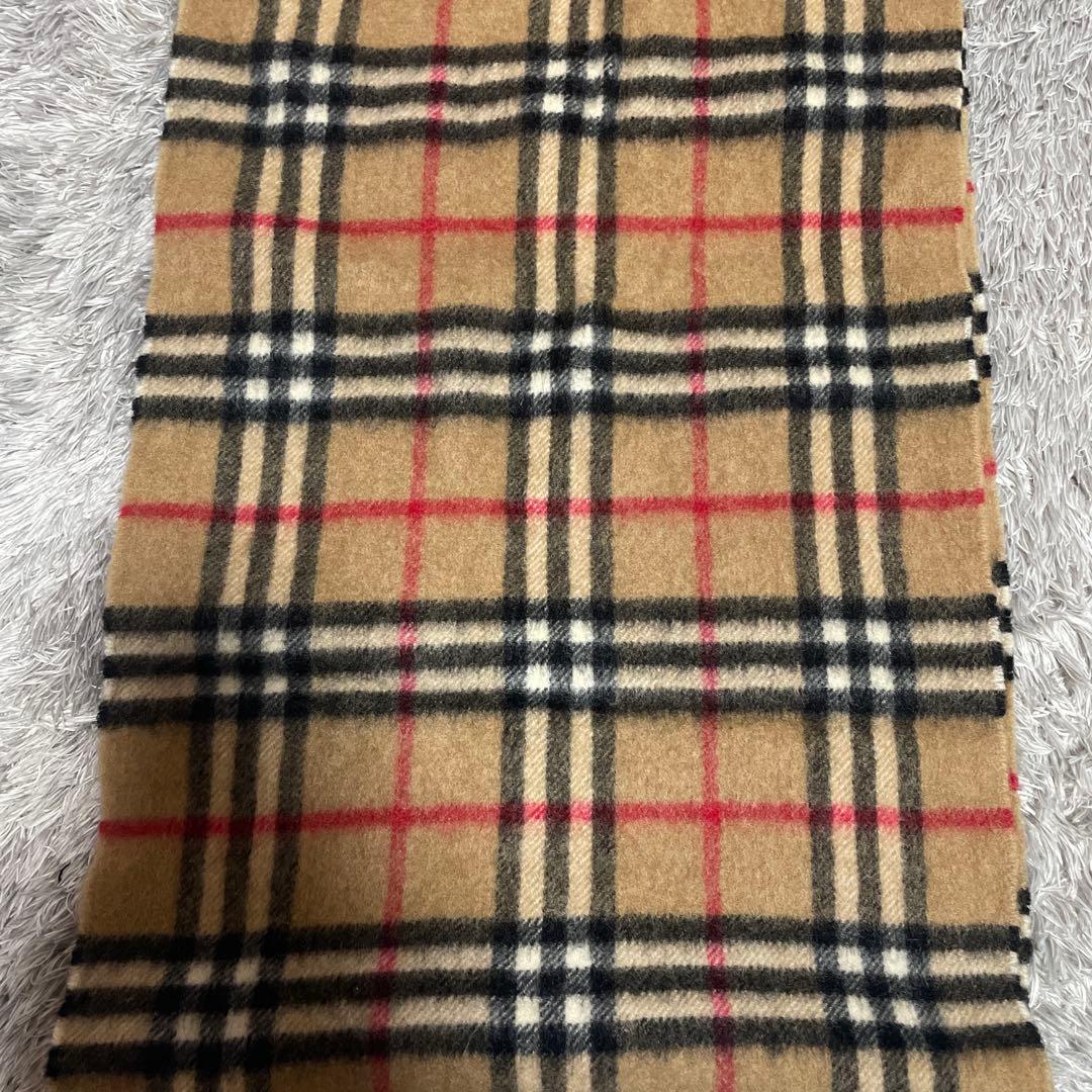 Burberry カシミヤマフラー