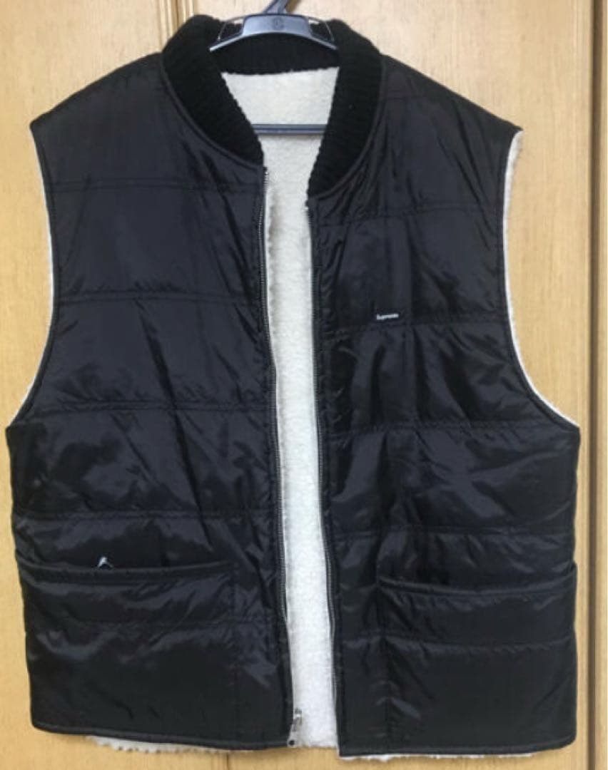 supreme 16FW シュプリーム ボアベスト リバーシブル　S