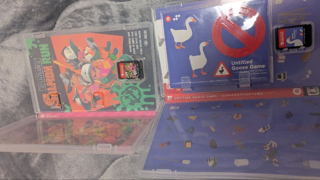 ソフト4本 空気読み スプラトゥーン2 いたずらガチョウ 塊魂アンコール