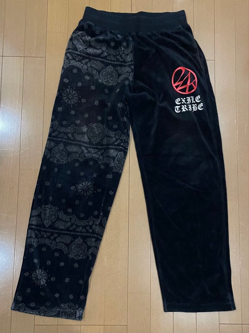 【希少】24karats DIGGERS ベロア セットアップ バンダナ柄 L