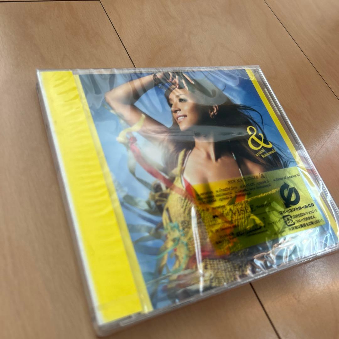 【即購入ok!!】浜崎あゆみ 2003年 マキシシングル 『&』新品未開封