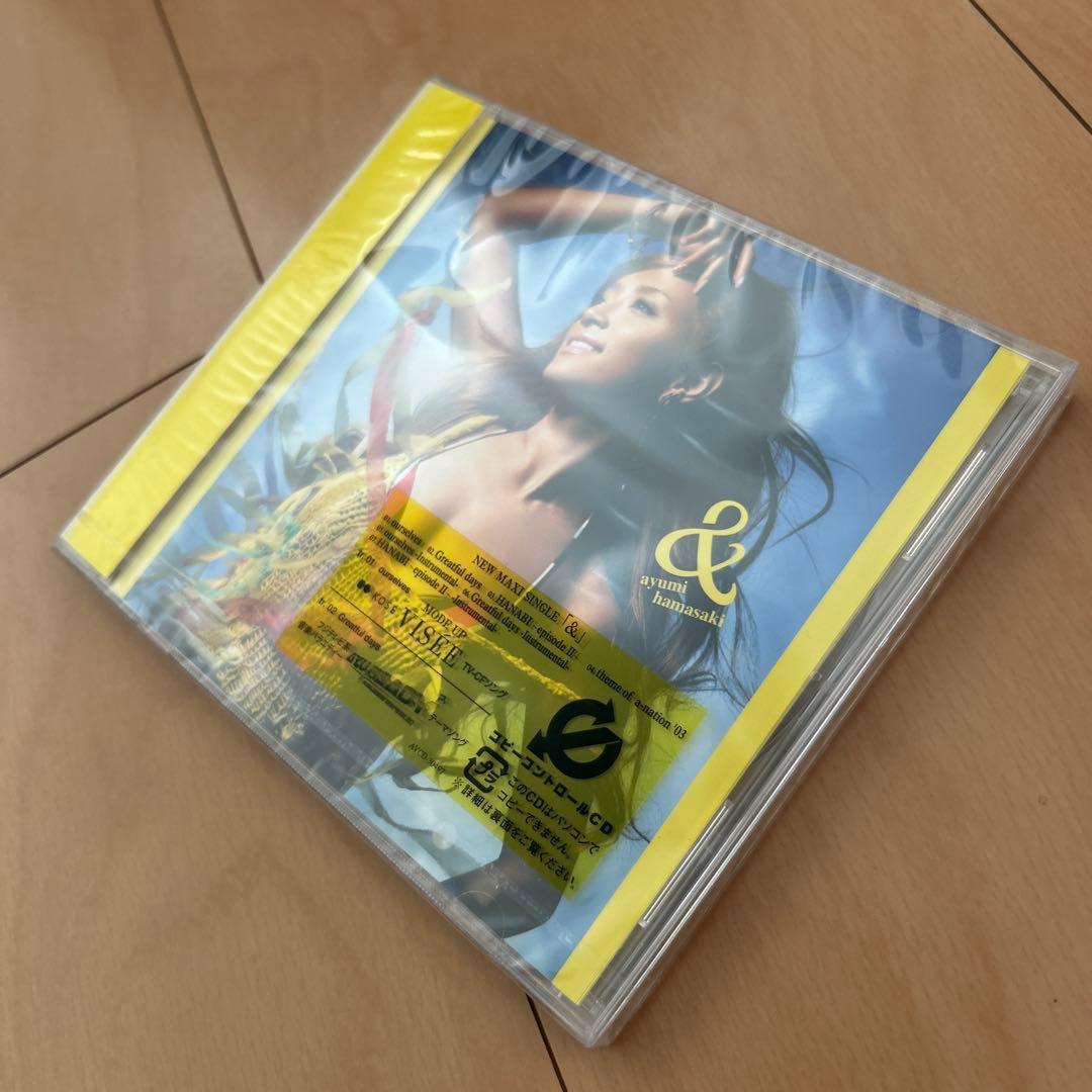 【即購入ok!!】浜崎あゆみ 2003年 マキシシングル 『&』新品未開封