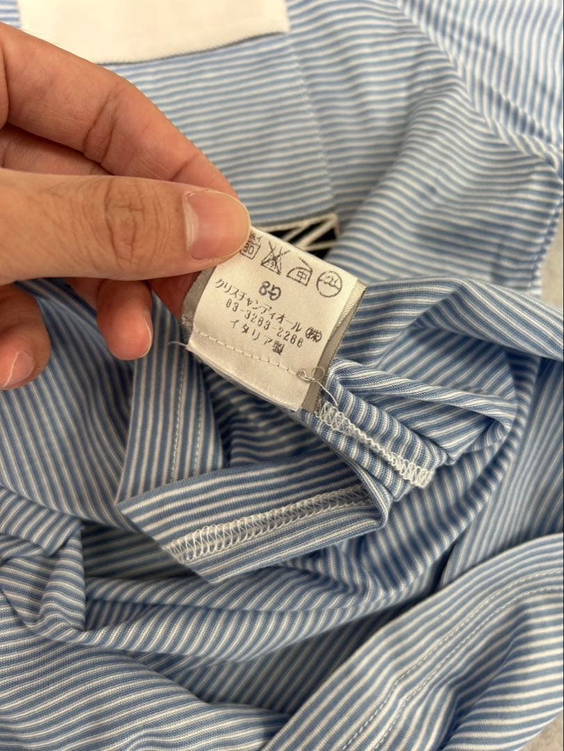 Dior Homme SS06 ユニオンジャック　ボーダー　ポロシャツ