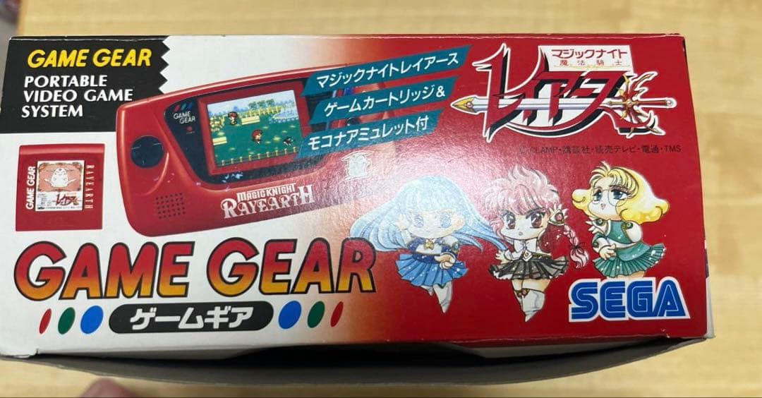 【完品】SEGA GAME GEAR レイアース レッド