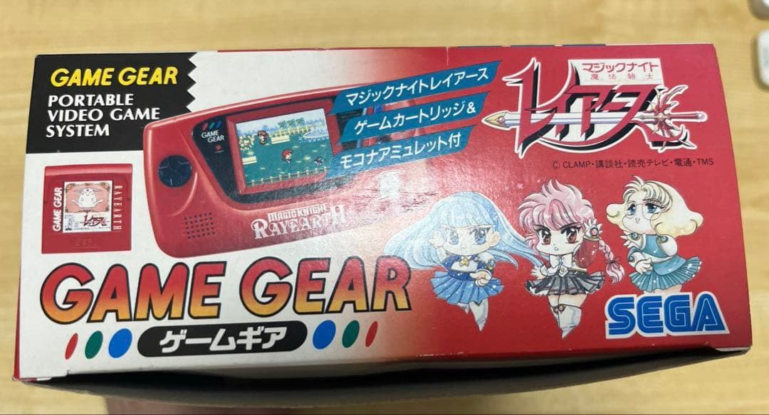 【完品】SEGA GAME GEAR レイアース レッド