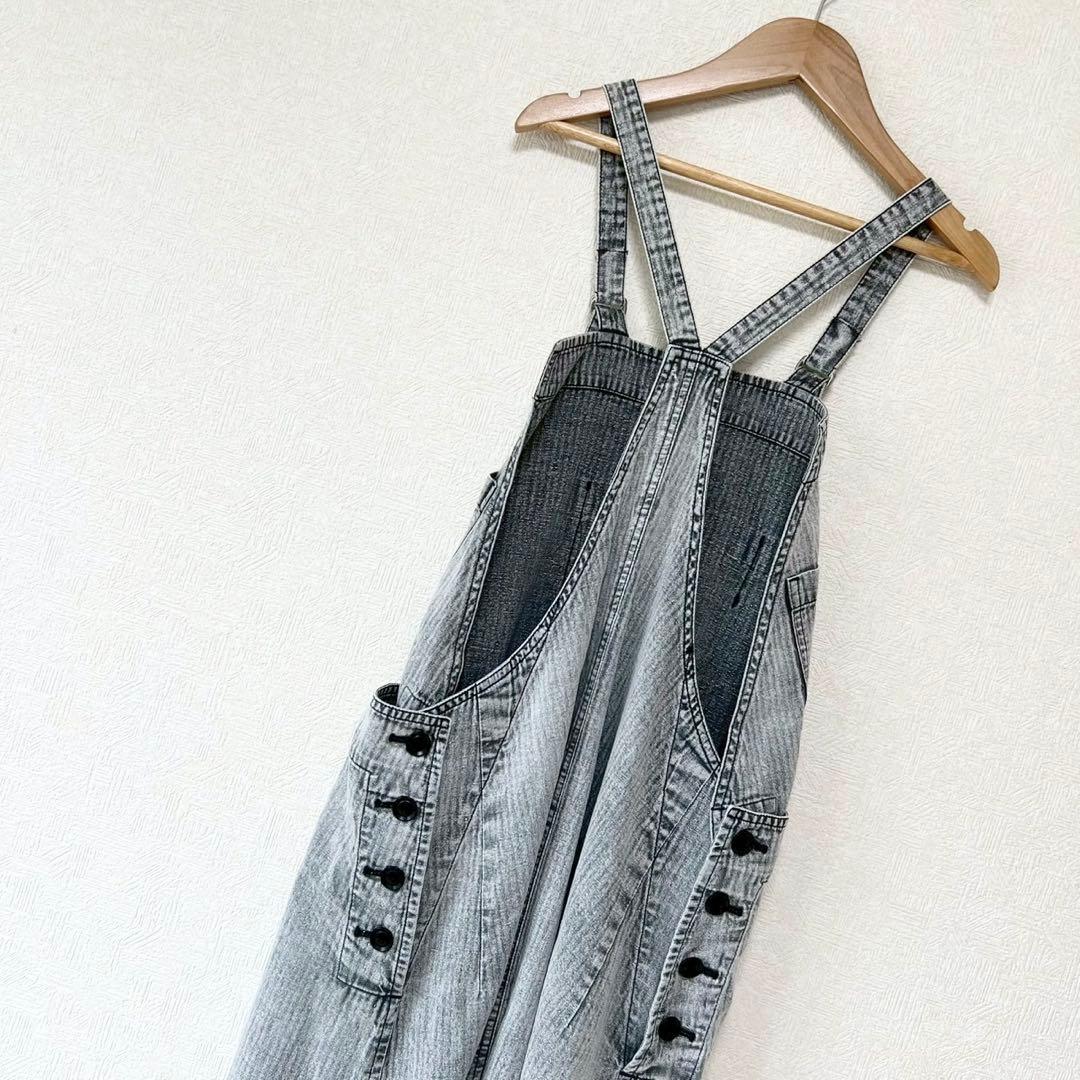 定価10万 Y'S ヨウジヤマモト 22SS ジャンパースカート シャンブレー