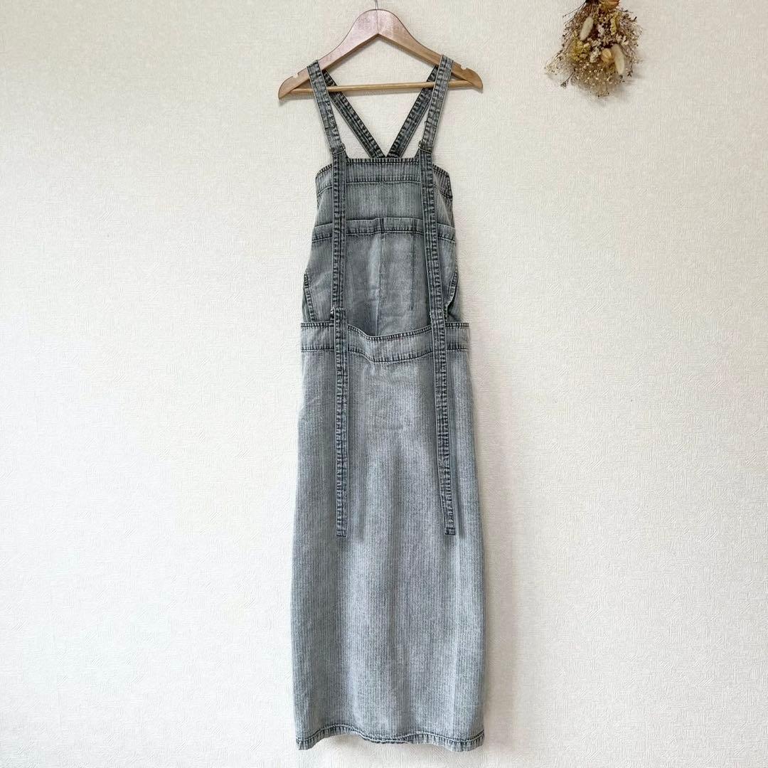 定価10万 Y'S ヨウジヤマモト 22SS ジャンパースカート シャンブレー