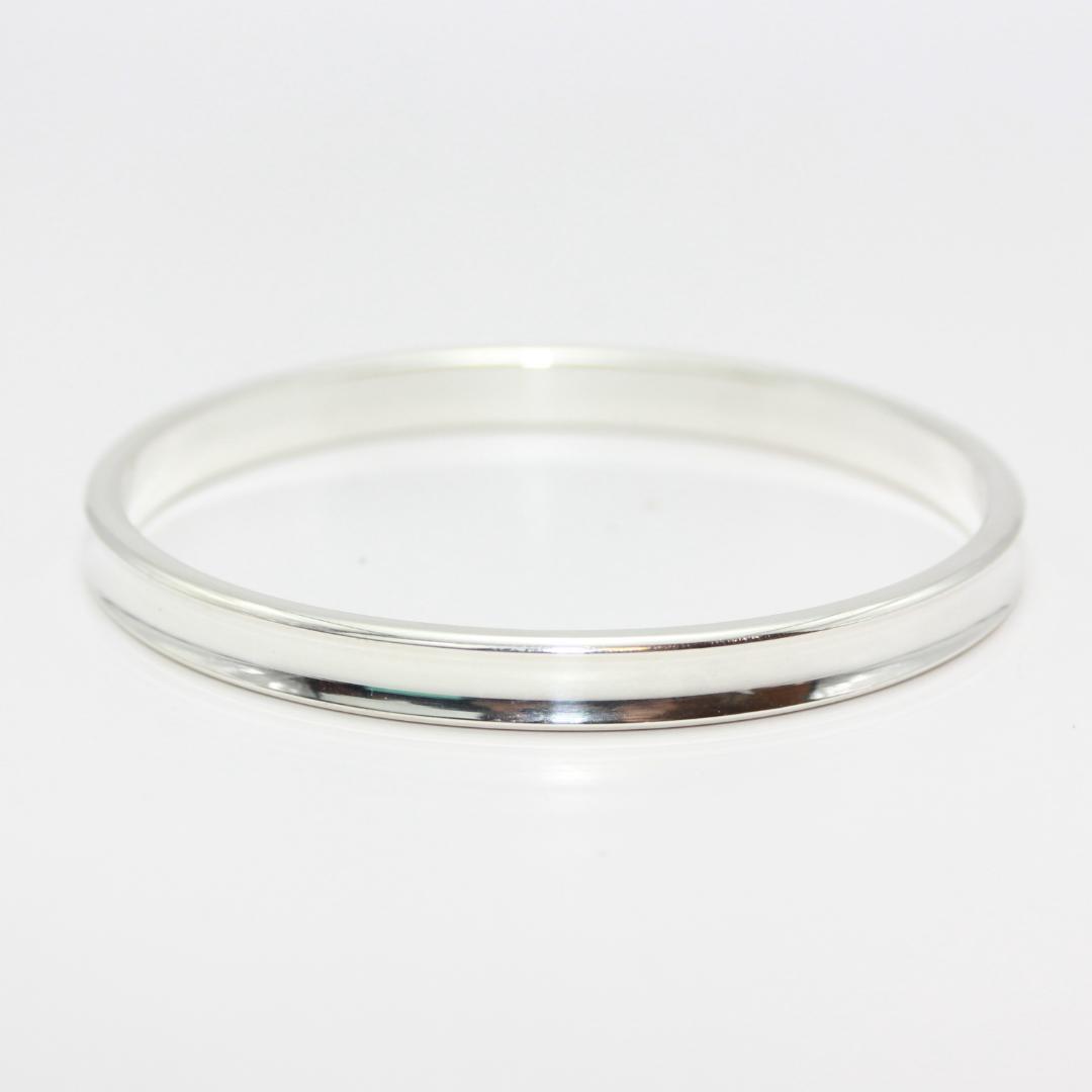 美品 Tiffany&Co. ティファニー 1837 ナロー カフ バングル