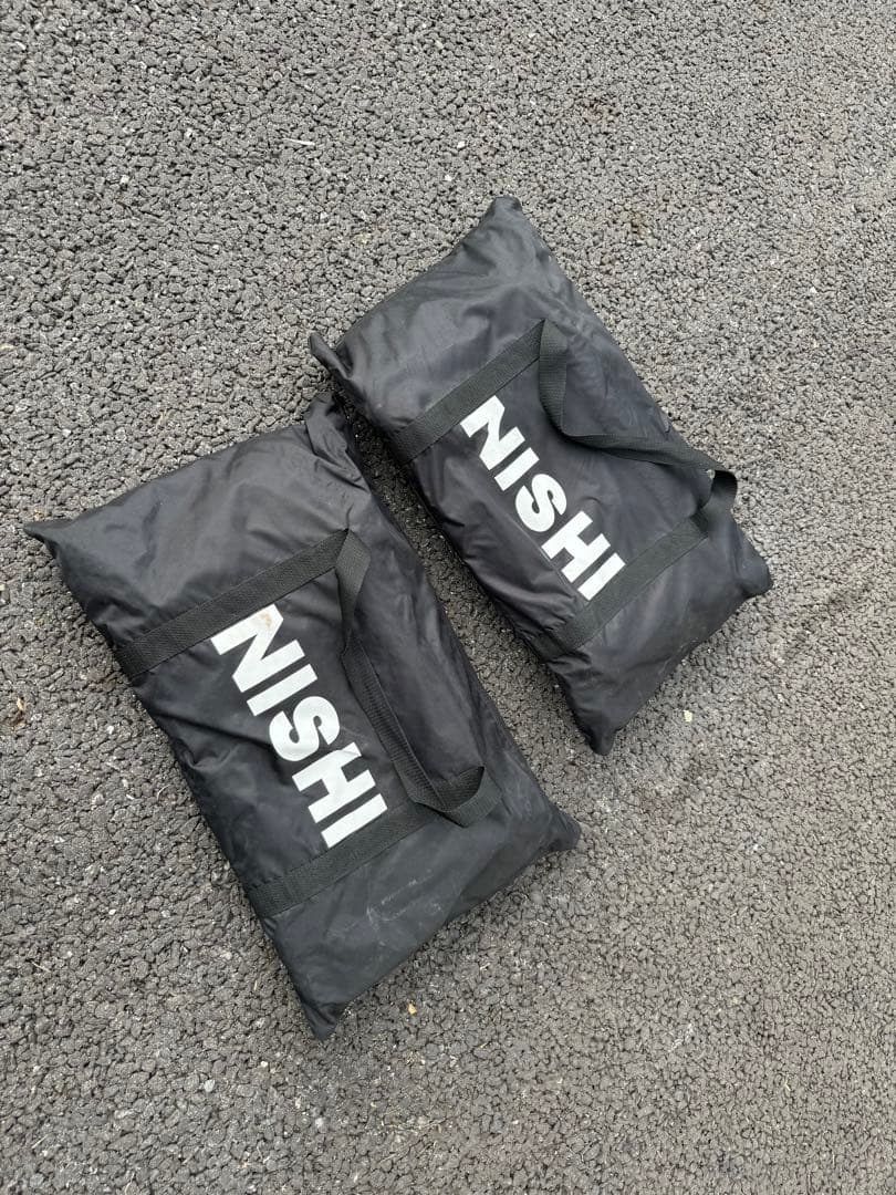 NISHI 陸上トレーニング用ハードル 青と黄色 ミニハードル11本セット