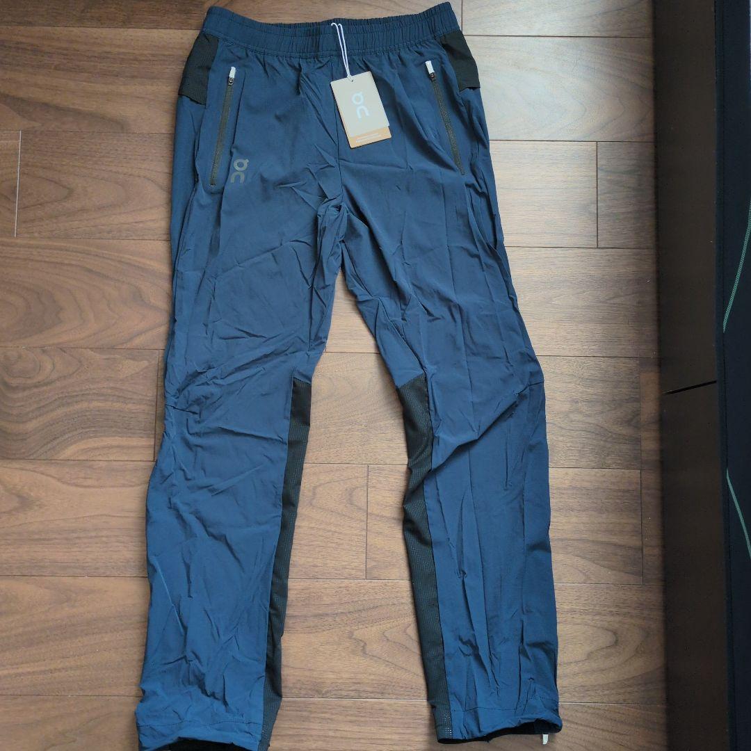 ON Running トラックパンツ S ネイビー/ブラック