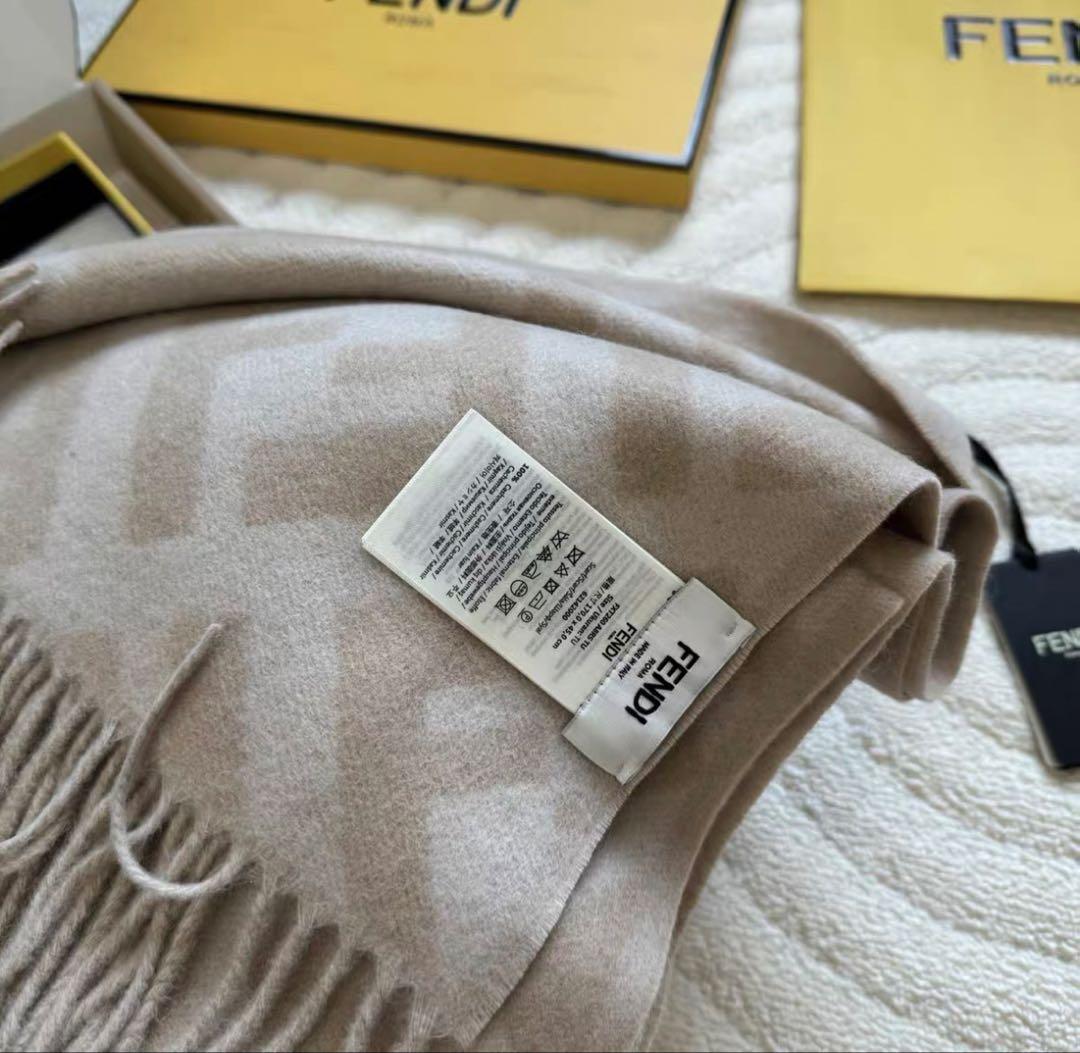 FENDI フェンディ マフラー FFロゴ 45×170cm