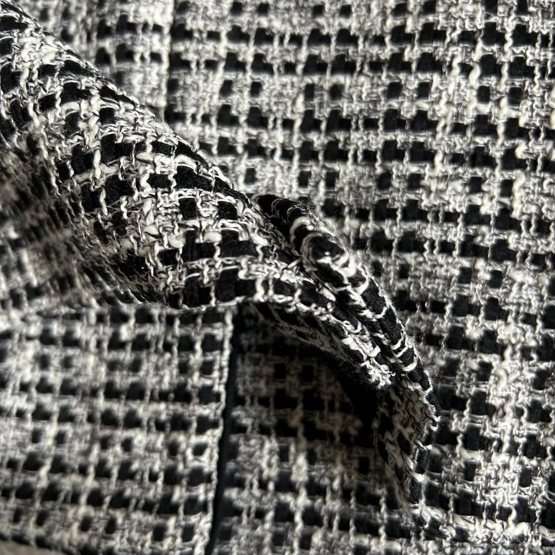 （2025、完売品）allureville ファンシーツイードクルーネジャケット