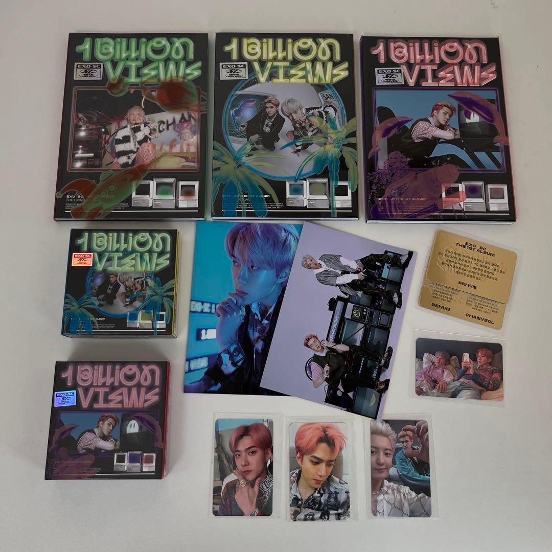 EXO-SC 1billion views アルバム　トレカ　キノ