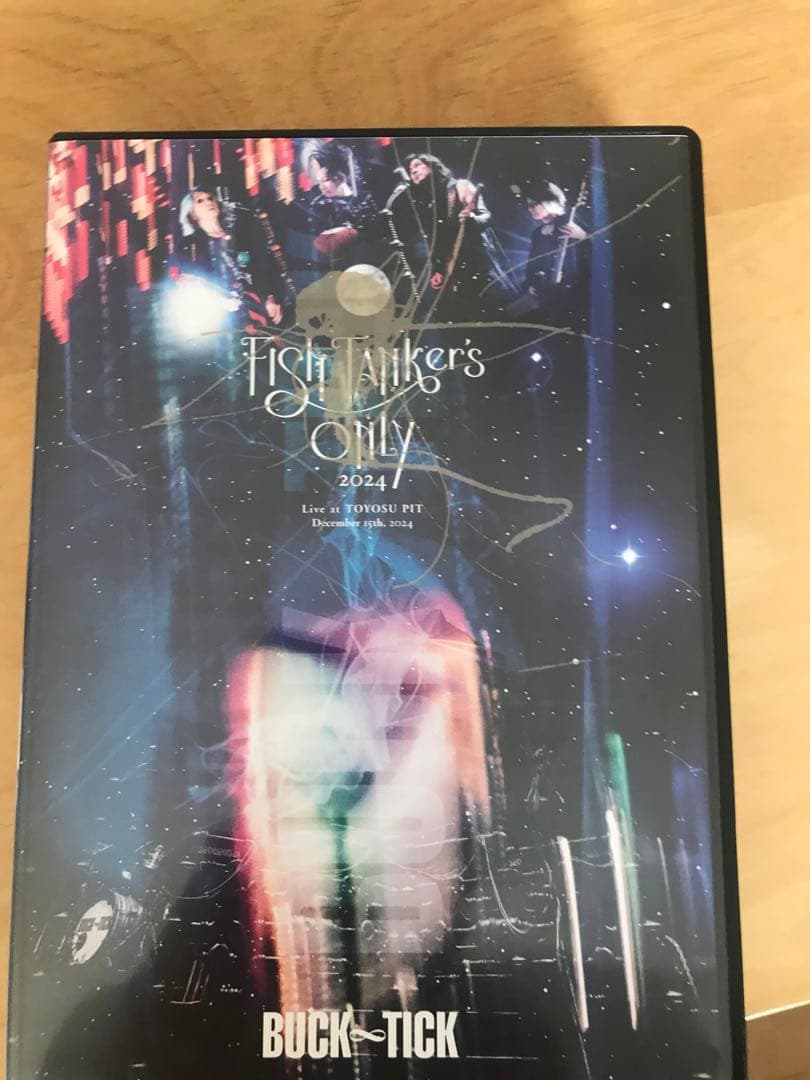 ミュージック BUCK-TICK FIST TANKER'S ONLY 2024 DVD