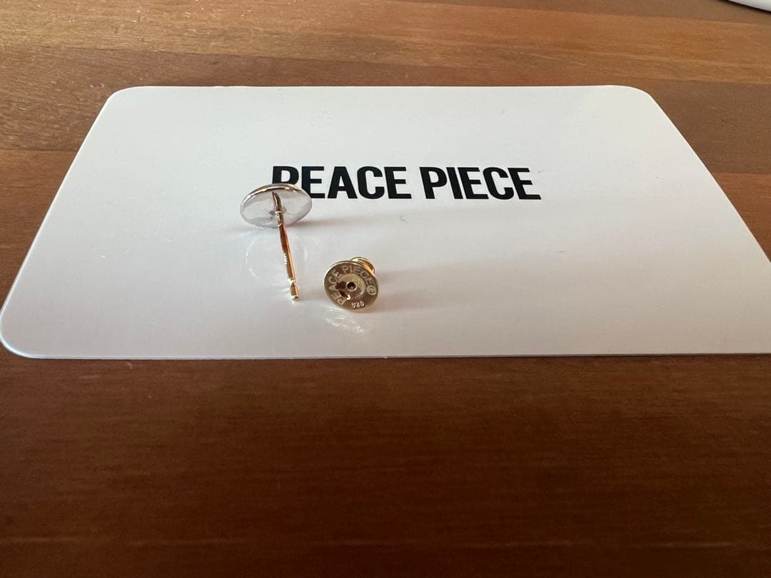 キャリアリング　CAREERING PEACE PIECE ピアス(片耳用)