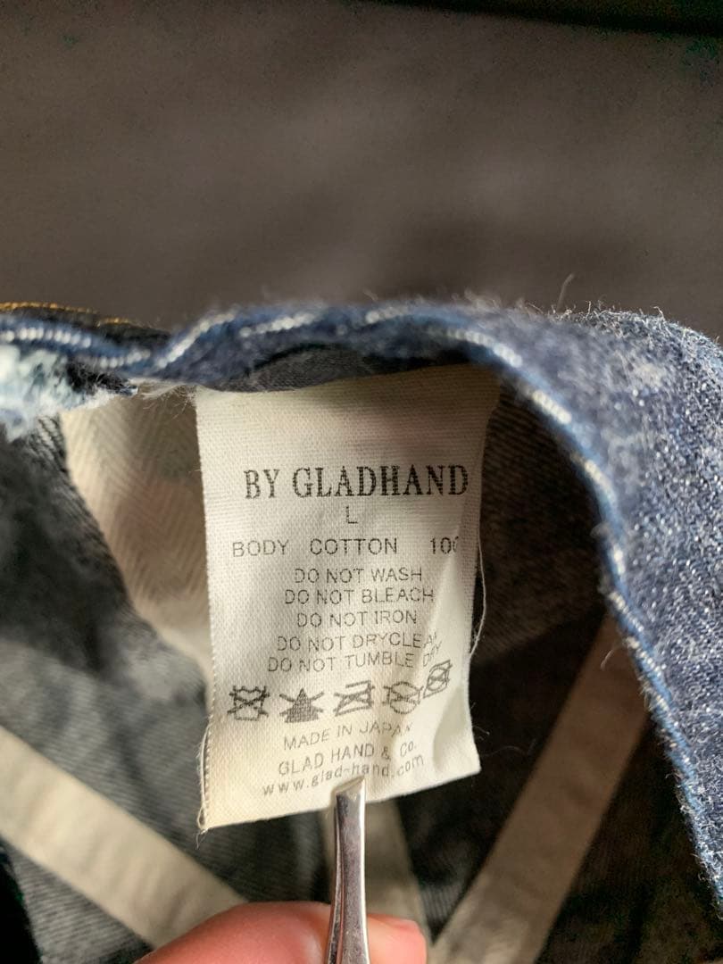 GLADHAND デニムキャスケット L
