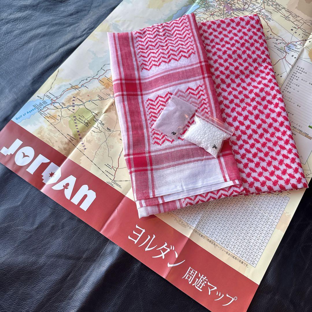 【ヨルダンの大きな地図付き】ヨルダン大満喫4点セット　大阪関西万博