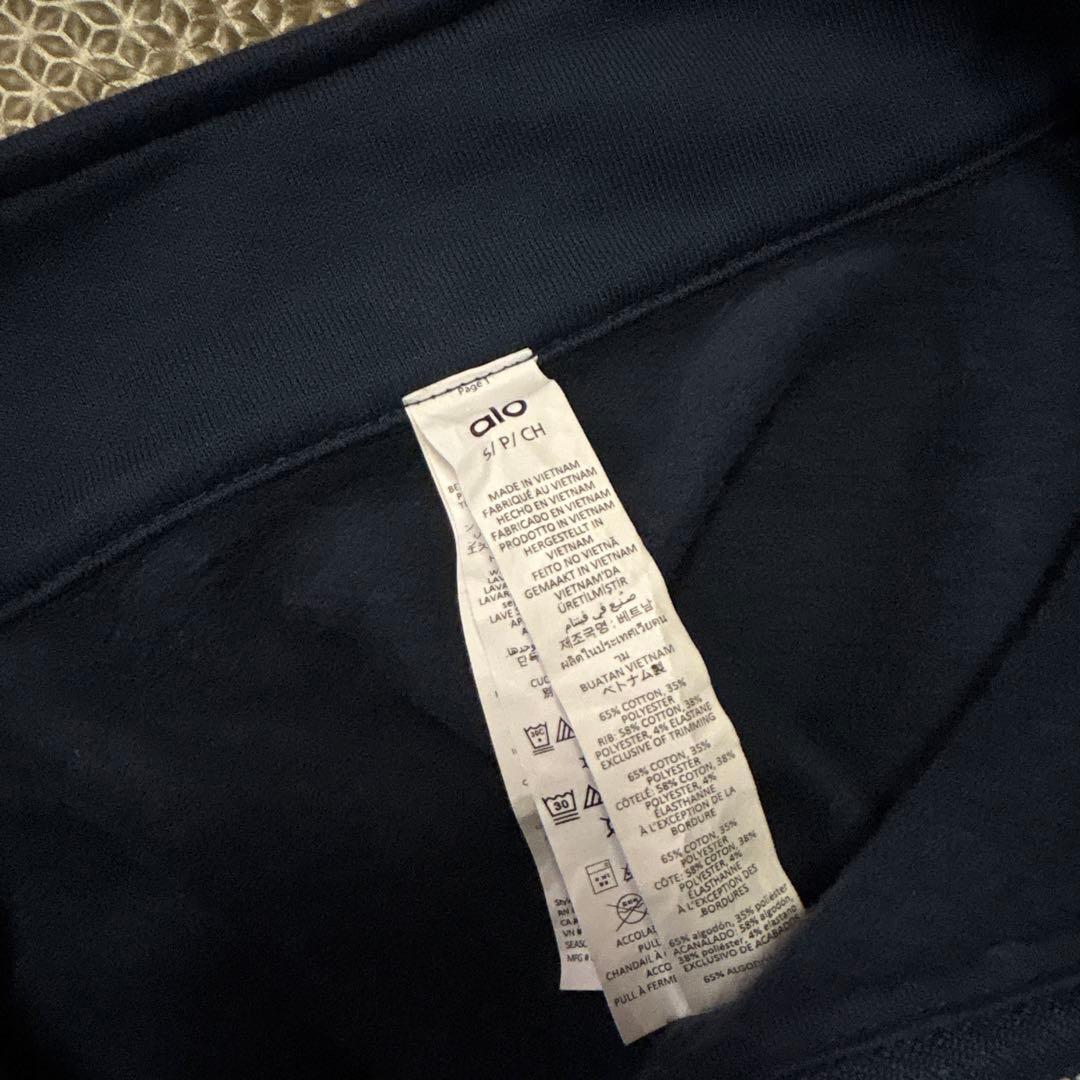 正規品　alo トレーナー S サイズ ネイビー