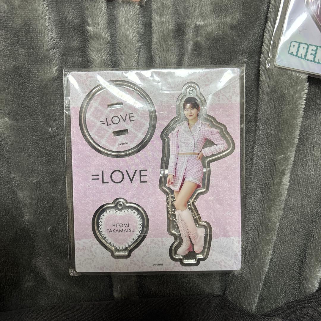 髙松瞳 アクリルスタンド 6個セット