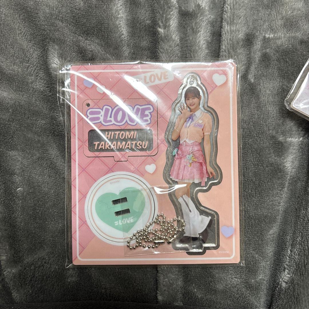 髙松瞳 アクリルスタンド 6個セット