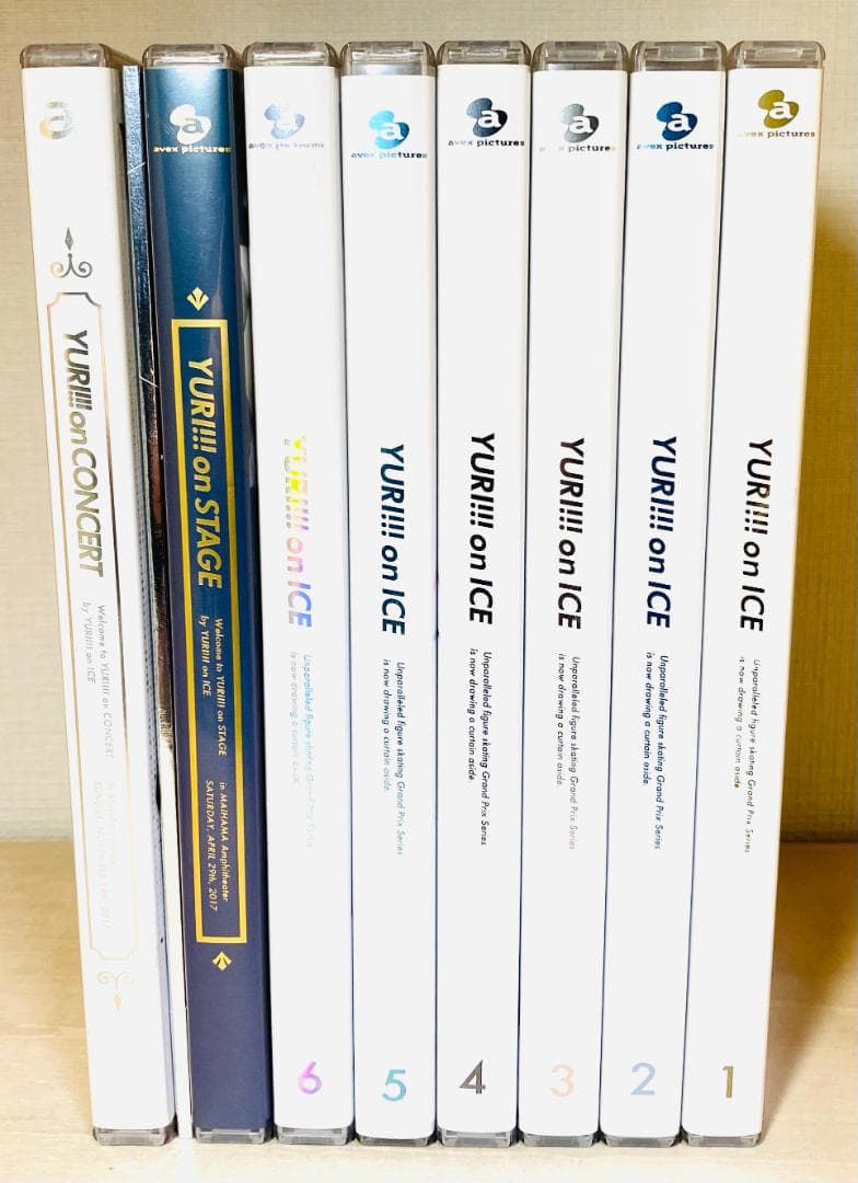 ユーリ!!! on ICE DVD 全6巻 + イベント & コンサート セット