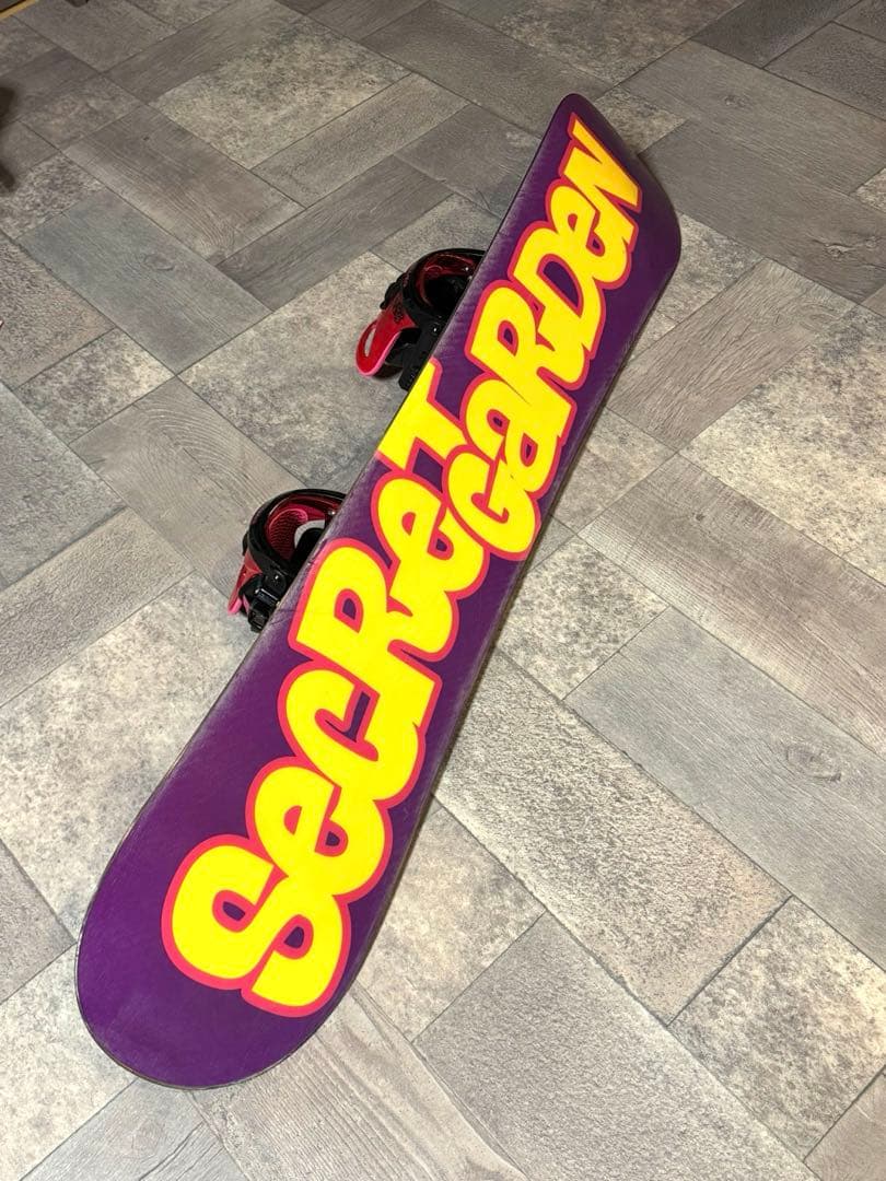 Secret Garden スノーボード ビンディング付き　143㎝