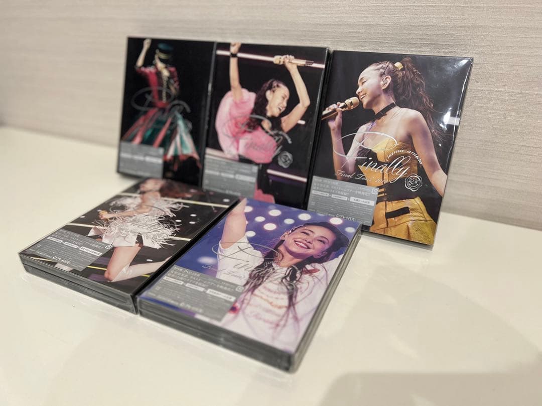 【新品・未開封】安室奈美恵 初回限定盤 Finally全5公演コンプリートセット