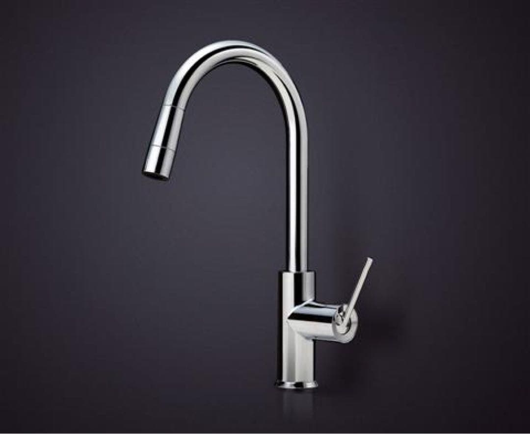 【未使用】TOTO 台付シングル混合水栓　TKWC35ESA 止水栓おまけ付き