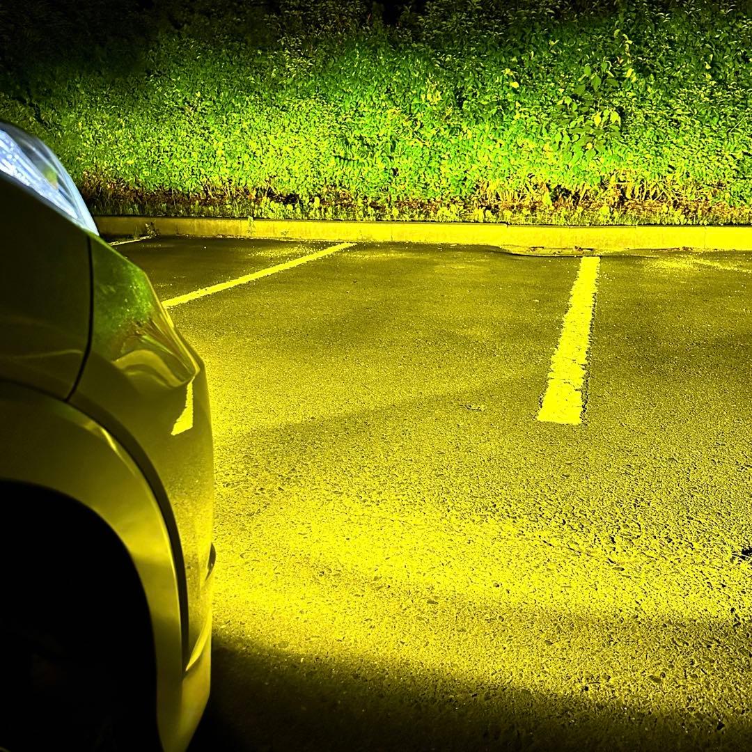 裂光シリーズ!!33800lm L1B用 イエロー フォグランプ!!