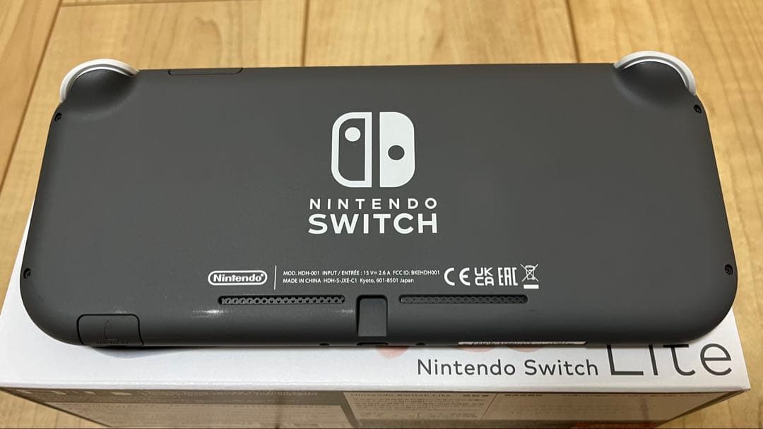 【美品】Nintendo Switch lite グレー本体