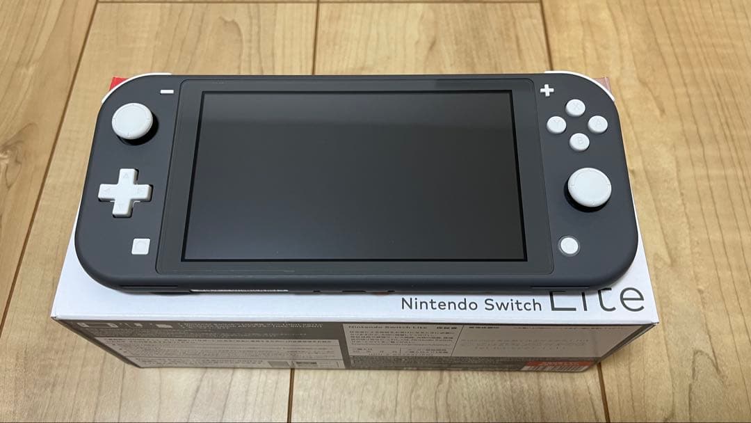 【美品】Nintendo Switch lite グレー本体