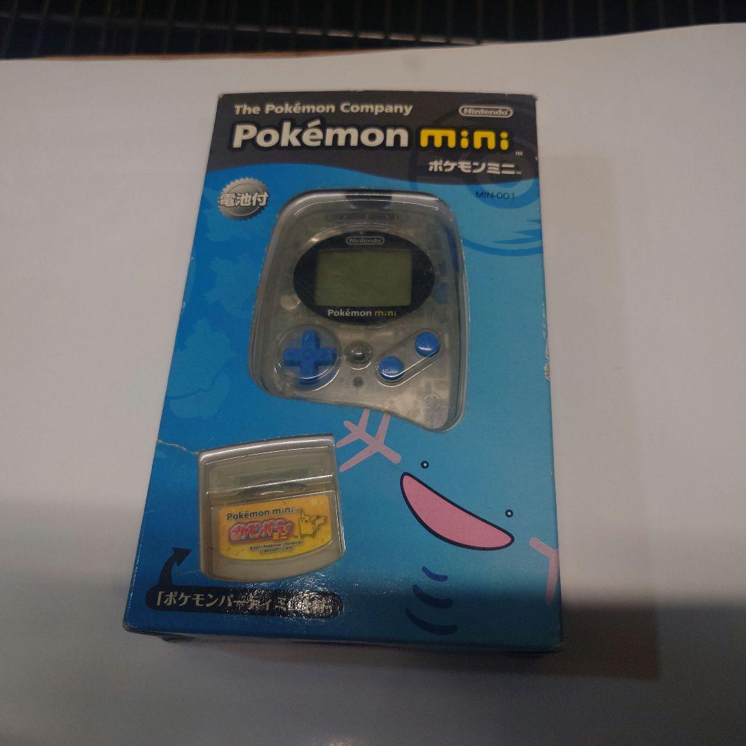 Nintendo Pokémon mini 　本体　ウパーブルー　パーティーミニ