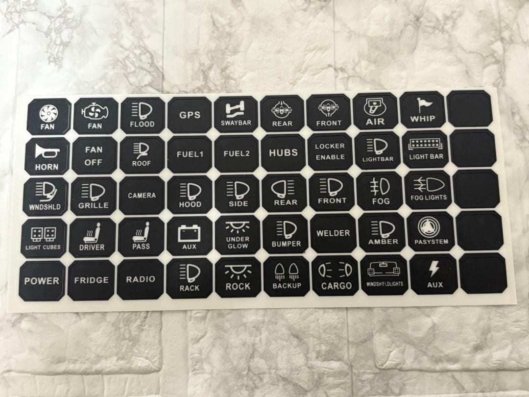 Gang スイッチ　コントロールパネル セット