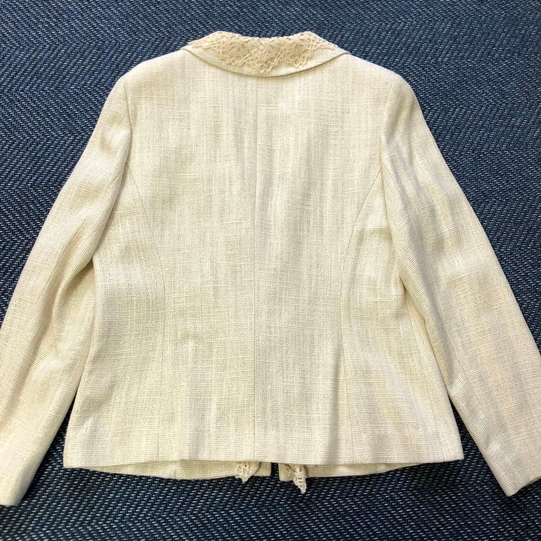 YUKI TORII ユキトリイ　絹混　フォーマルスカートスーツ　上下セット