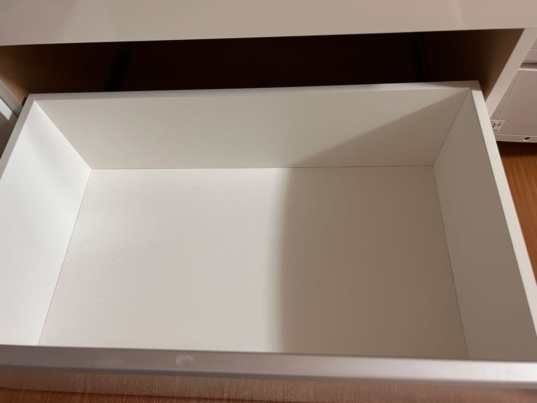 【断捨離中！様】ホワイトキッチンカウンター 4引き出し１扉