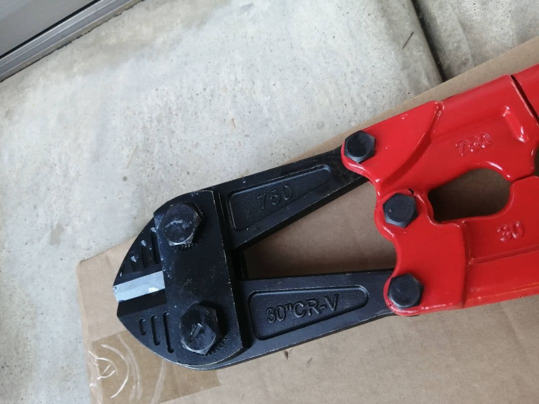 ボルトクリッパー 切断能力10ミリ 鉄筋カッター 番線・針金・釘・鉄筋・チェーン