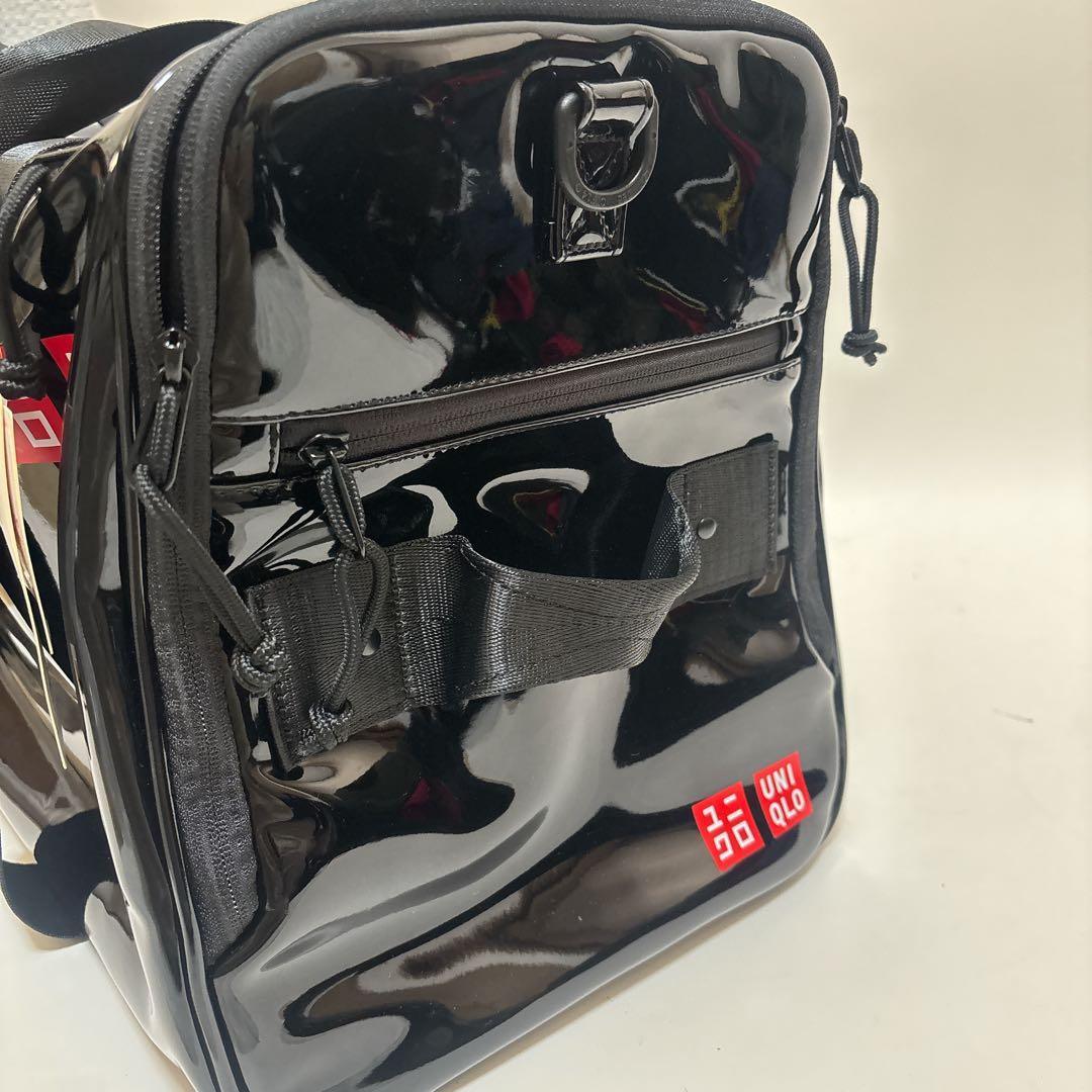【UNIQLO】新品タグ付 ユニクロ　テニスバッグ　錦織圭モデル エナメルバッグ